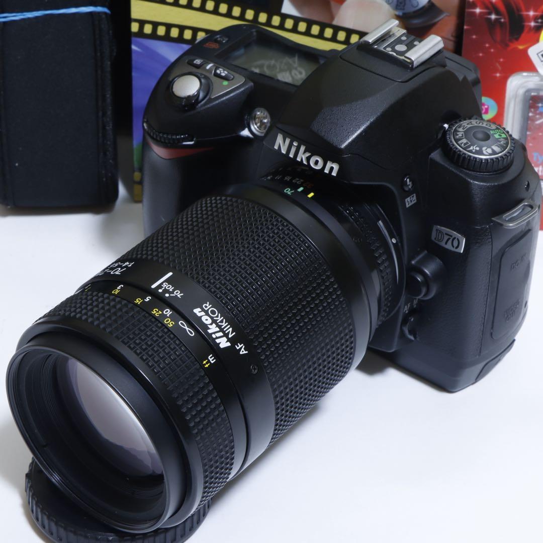 ☆スマホに送れる一眼レフ☆WiFi&望遠☆ Nikon D70セット♪ Amazon